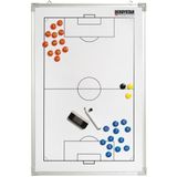Derbystar Unisex voetbal tactisch bord, wit, 90 x 60 cm EU