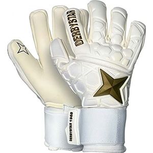 Derbystar APS 1968 uniseks handschoenen maat 8 wit goud