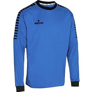 Derbystar Hyper Unisex keepersshirt petrol zwart, M