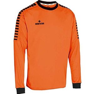 Derbystar Hyper Unisex keepersshirt oranje zwart, M