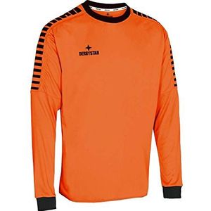 Derbystar Hyper keepersshirt voor kinderen, uniseks, Oranje/Zwart