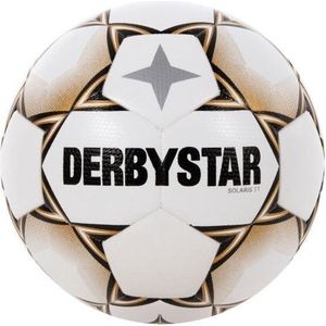 Derbystar Senior voetbal Solaris TT II wit/zwart maat 5