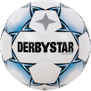Derbystar Junior voetbal Solaris Light wit/blauw maat 5