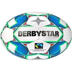 Derbystar Gamma Light V22 voetbal Wit Blauw Groen 5