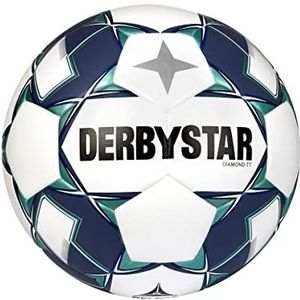 Derbystar Diamond Voetbal, wit/blauw 5