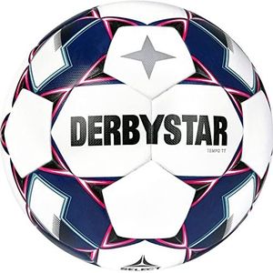 Derbystar Voetbal Tempo wit blauw maat 5 1179
