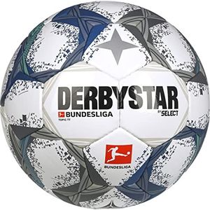 Derbystar Bundesliga Topic TT v22 Voetbal, wit, maat 5