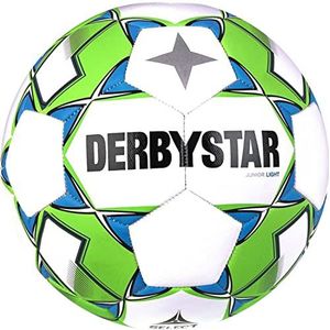 Derbystar Junior Light V23 Voetbal voor volwassenen, uniseks, wit/groen, maat 4