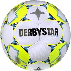 Derbystar Unisex Jeugd Apus Light v23 Voetbal, wit geel, 4