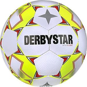 Derbystar Apus S-Light V23 Unisex Jeugdvoetbal Wit Geel 3