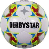 Derbystar Apus Light v23 Voetbal Wit/Geel/Rood 4