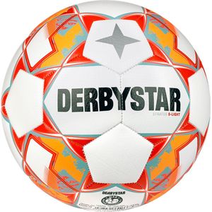 Derbystar Stratos S-Light V23 Unisex jeugdvoetbal Wit Groen 5