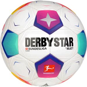 Derbystar Bundesliga Player v23 Voetbal Unisex, Wit, 5