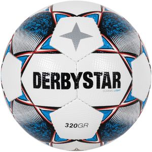 Derbystar classic light ii 320 gram voetbal in de kleur wit.