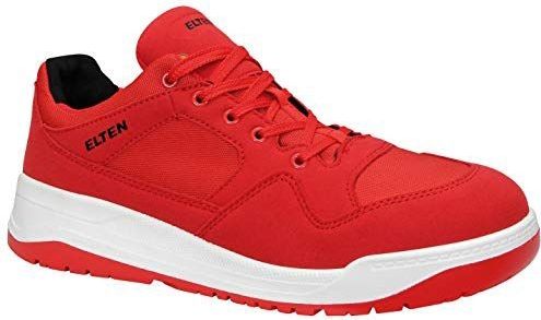 ELTEN - MAVERICK RED LOW - ESD-veiligheidsschoen - Zwart - Stalen Neus