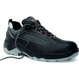 ELTEN Veiligheidsschoenen voor heren ESD S3 Len Safety Work lage schoenen gecertificeerd volgens EN ISO 20345 S3, stalen neus (zwartgroen), EU 43/UK 9