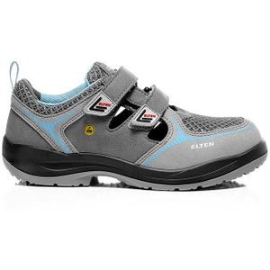 ELTEN - MILA EASY - Veiligheidsschoenen - Grijsmuntkleur - Microvezel