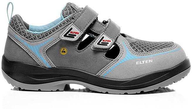 ELTEN - MILA EASY - Veiligheidsschoenen - Grijsmuntkleur - Microvezel
