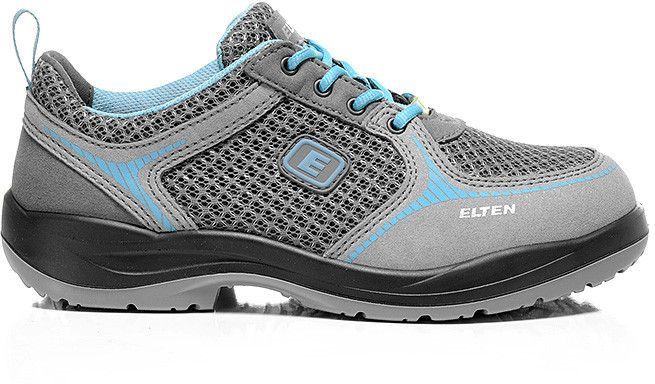 ELTEN - MILA LOW - Veiligheidsschoen - Grijs - S1, Stalen Neus, ESD-geschikt