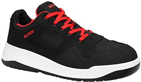 Elten - Maverick Black - Lage Werkschoen - ESD S3S - Zwart - Slipvaste Zool