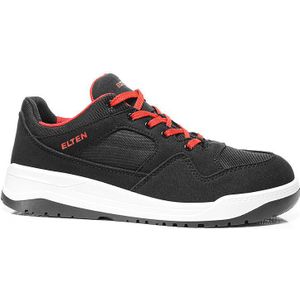 ELTEN Maverick Black Low ESD S3, Veiligheidsschoenen, uniseks, volwassenen, zwart (zwart 1), EU 39