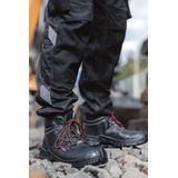 ELTEN - RENZO Mid ESD S3 - Unisex - Veiligheidsschoenen - Zwart - Leer