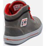 ELTEN VINTAGE Mid ESD S3, dames en heren, leer, stalen neus, licht, sportief, grijs, maat: 38