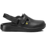 ELTEN MICHEL Black ESD SB Herenklompen van textiel en stalen neus, licht, klassiek, zwart, maat 48