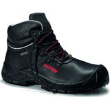 ELTEN Veiligheidsschoenen RENZO GTX XW Mid ESD S3 CI, dames en heren, leer, stalen neus, licht, robuust, zwart, maat: 38