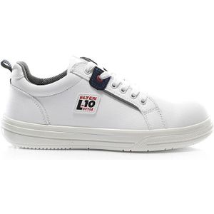 ELTEN Veiligheidsschoenen GHOST Low ESD S3, heren, sportief, sneakers, licht, wit, stalen neus - maat 38