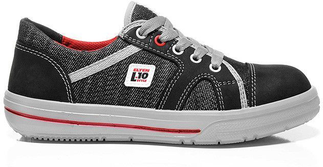 ELTEN - SENSATION Lady Low ESD S2 - Werkschoenen - Zwart - Leer/Textiel