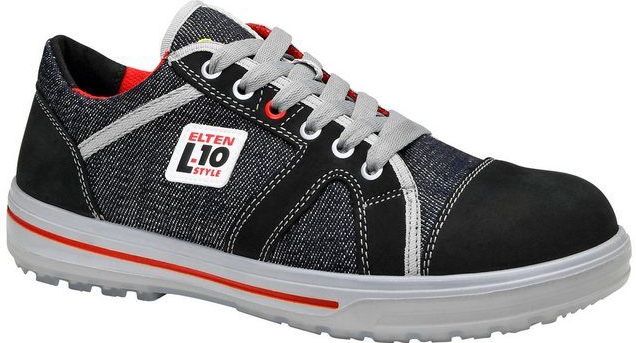 Elten - Sensation Up Laag - Veiligheidsschoen - Jeans Kleur - Textiel/Nubuckleder