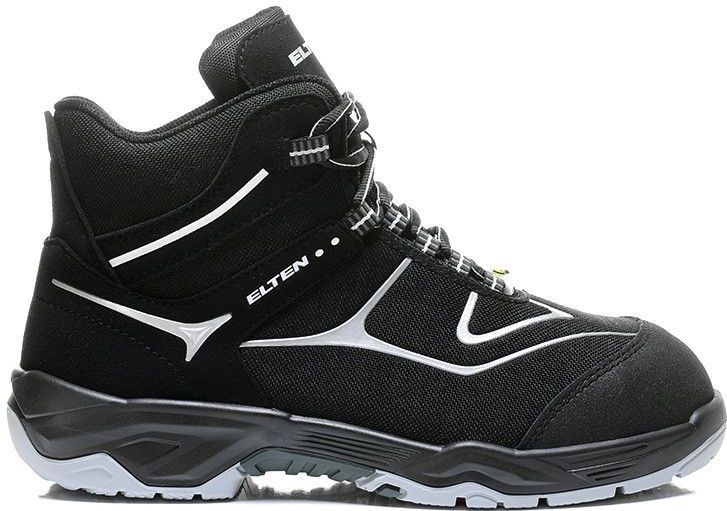 Elten - Horizon Mid ESD S3 - Veiligheidsschoen - Zwart - Cordura® en FashmoTM