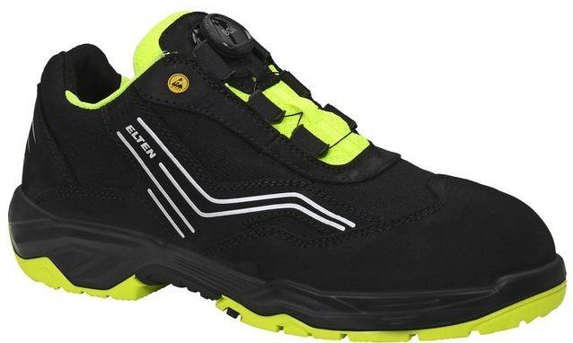ELTEN - AMBITION BOA LOW - ESD-veiligheidsschoen - Zwart - Stalen Neus
