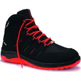 ELTEN Elten Maddox Black-red Mid Esd S3 Veiligheidslaarzen, uniseks, Zwart Zwart 1