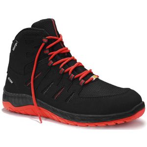 ELTEN Werkschoenen - MADDOX black-red Mid ESD S3 - Unisex