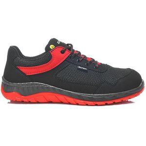 Sparco Practice S1P Werkschoenen – Lichtgewicht – Keke Zwart/Groen – Maat 42 – Met Veiligheidsneus & Ademend 3D Mesh – Anti-kras Microvezel