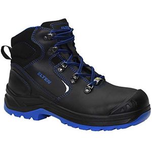 Legou Mannen Stalen Neus Werklaarzen Slip On Ademend Sneldrogende Veiligheid Leer Onverwoestbare Werkveiligheid Schoenen, Bruin, 8.5 UK Wide