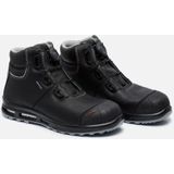 Wellmaxx Trainers - Veiligheidslaars - Rundleder - Zwart - Ademend
