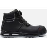 Wellmaxx Trainers - Veiligheidslaars - Rundleder - Zwart - Ademend