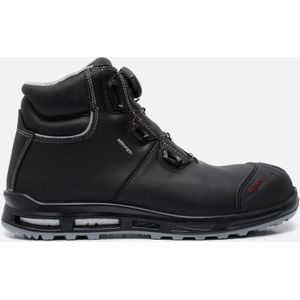 Wellmaxx Trainers - Veiligheidslaars - Rundleder - Zwart - Ademend