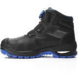 Elten - Stefano XXSG BOA Mid ESD S3 - Zwart/Blauw - Runderleer - Ademend