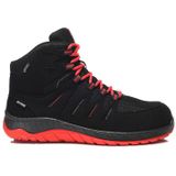 Elten - Maddox GTX Mid ESD S3 - Werkschoenen - Zwart/Rood