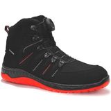 Elten - Maddox BOA® - Werkschoenen - Zwart-Rood - Microvezel