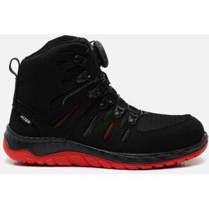 Elten - Maddox BOA® - Werkschoenen - Zwart-Rood - Microvezel