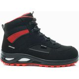 Elten - Hannah XXTL - Halfhoog Werklaars - Zwart/Rood - Microvezel/CORDURA®