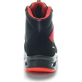 Elten - Hannah XXTL - Halfhoog Werklaars - Zwart/Rood - Microvezel/CORDURA®