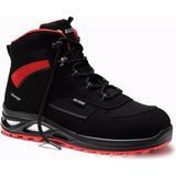 Elten - Hannah XXTL - Halfhoog Werklaars - Zwart/Rood - Microvezel/CORDURA®