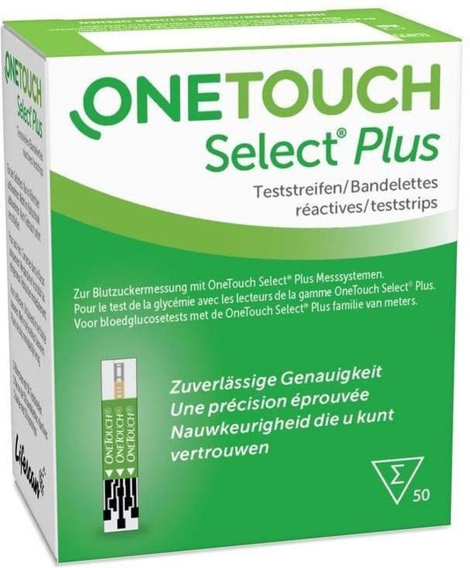 One Touch® Select Plus Teststrips Original 50 testen