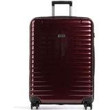 TITAN Litron 4 Wheel Trolley M cherry red Harde Koffer